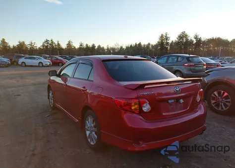 2009 Toyota Corolla S from USA, damaged, VIN 2T1BU40E59C033014